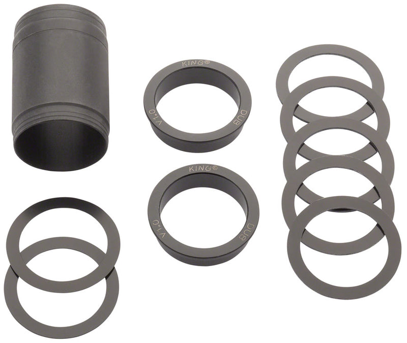Load image into Gallery viewer, Chris King ThreadFit 30 SRAM DUB BSA Road Bottom Bracket Matte Jet w/ Fit Kit 2
