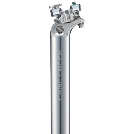 Cane Creek GXC Seatpost, 31.6mm, SB10mm, 350mm, Silver