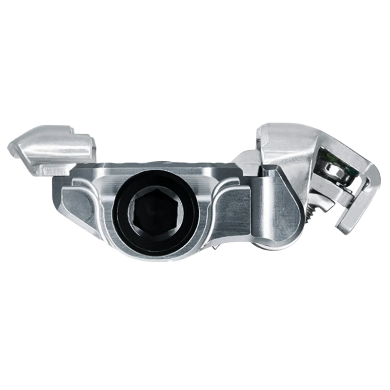 Load image into Gallery viewer, Wolf Tooth MK0 DEL Gravel Race Clipless Pedals - Single Sided Clipless, Alloy, 9/16", Shadow Gray, Pair, Shimano SPD
