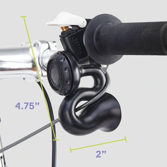 Delta AirZound Rechargable Air Powered Horn 115 db Clamp, 22-26mm Bar, Plastic