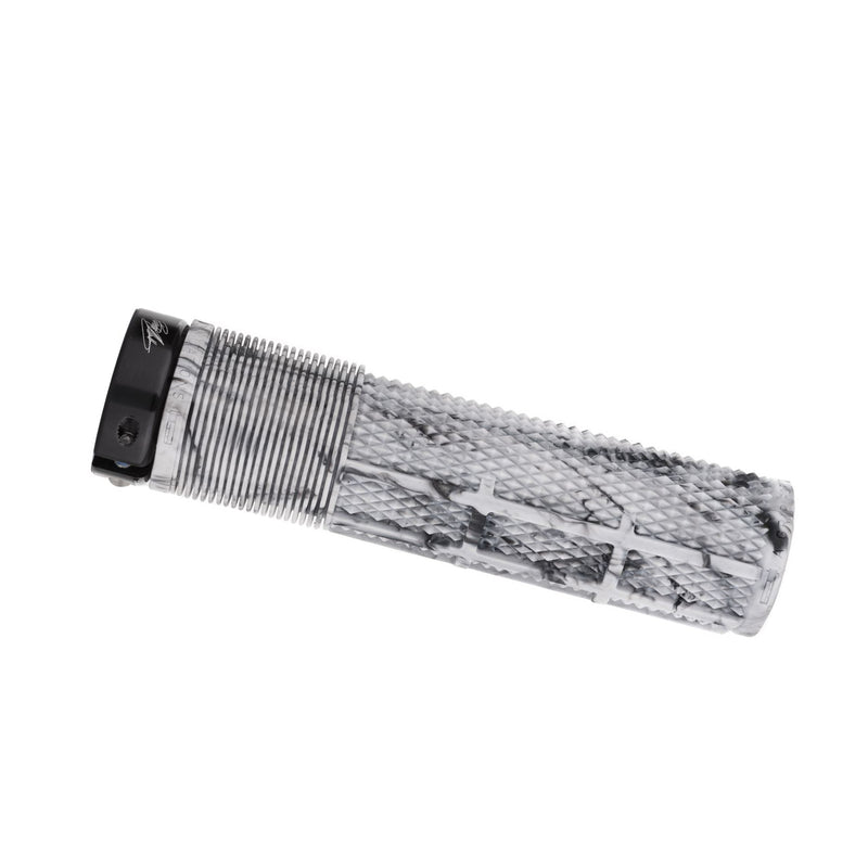 Load image into Gallery viewer, DMR DeathGrip Flangeless Grips - Thick, Lock-On, Snow Camo
