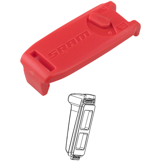 SRAM AXS Battery Terminal Cover & E-Tap Derailleur Battery Block - Protective Accessories for SRAM eTap, RockShox AXS, Eagle AXS Components