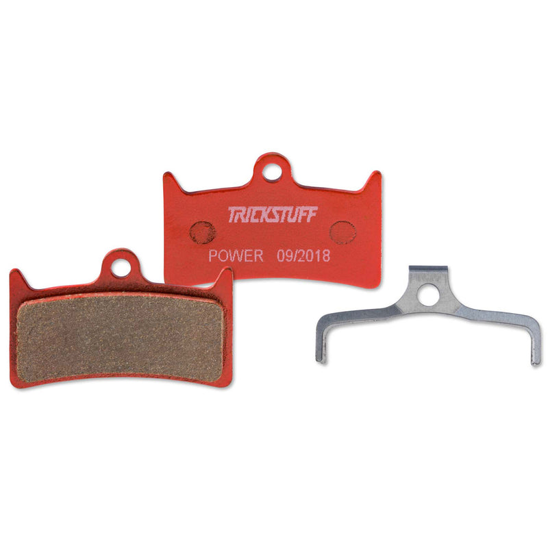 Load image into Gallery viewer, High-Performance Power Brake Pads &amp; Calipers Bundle for Hope V4 &amp; Trickstuff Maxima | Precision Modulation &amp; Steel Backing
