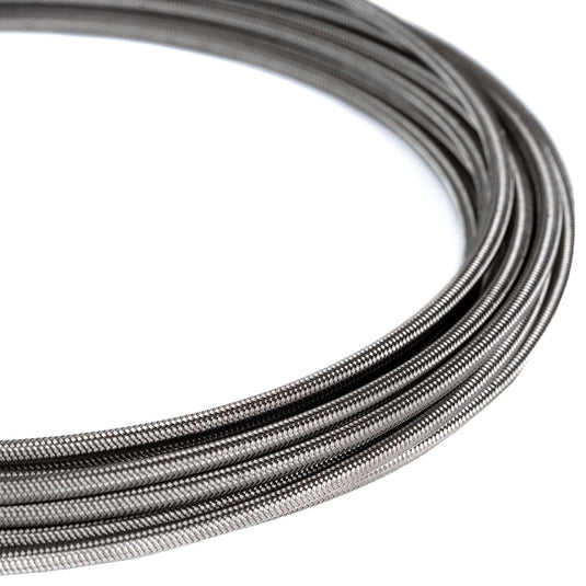 Trickstuff Goodridge Raw Hose Kit w/Union Nuts 900mm, Silver NLS