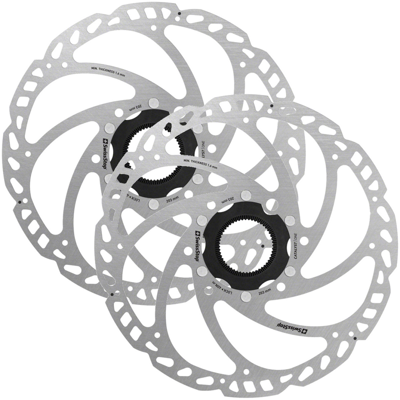 Load image into Gallery viewer, SwissStop-Catalyst-One-Disc-Rotor-Disc-Rotor-Universal-DSRT0424PO2-Bicycle-Rotor

