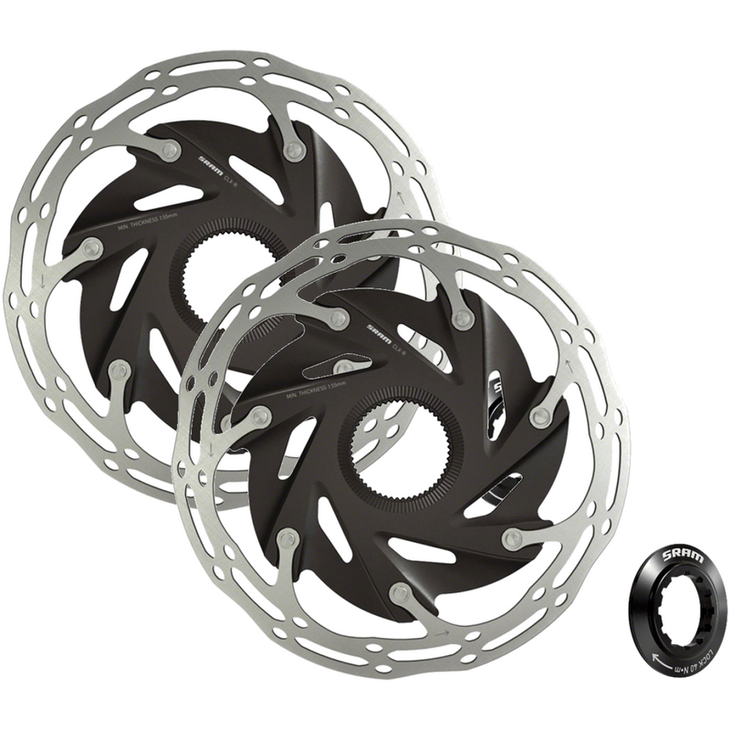 Load image into Gallery viewer, SRAM-Disc-Rotor-Road-Bike-DSRT0750PO2-Bicycle-Rotor
