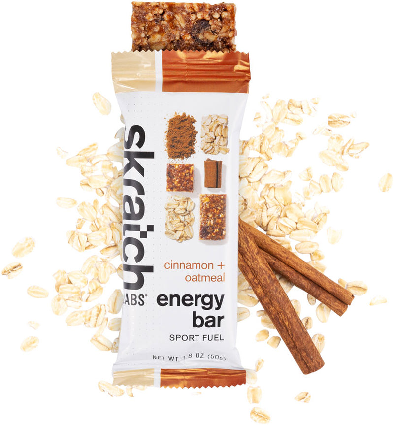 Load image into Gallery viewer, Skratch Labs Energy Bar - Cinnamon/Oatmeal, Box of 12 Pack of  12

