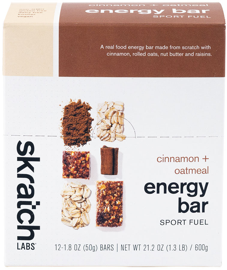 Load image into Gallery viewer, Skratch-Labs-Energy-Bar-Sport-Fuel-Bars-Cinnamon-Oatmeal-BARS0584
