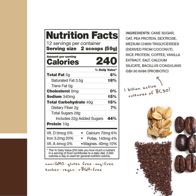 Load image into Gallery viewer, Skratch Labs Recovery Drink Mix - Vegan Oat Milk Latte, 12 serving

