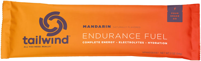 Load image into Gallery viewer, Tailwind Nutrition Endurance Fuel Energy Mandarin Orange Box of 12 packets
