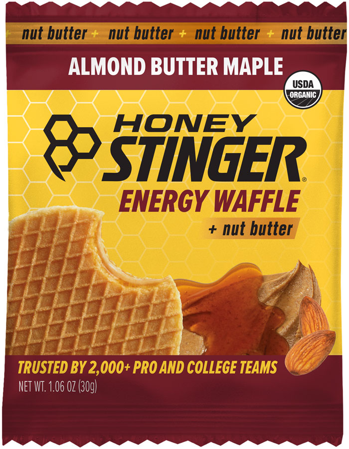 Load image into Gallery viewer, Honey Stinger Organic Waffle - Almond Butter Maple, Box of 12 Pack of  12
