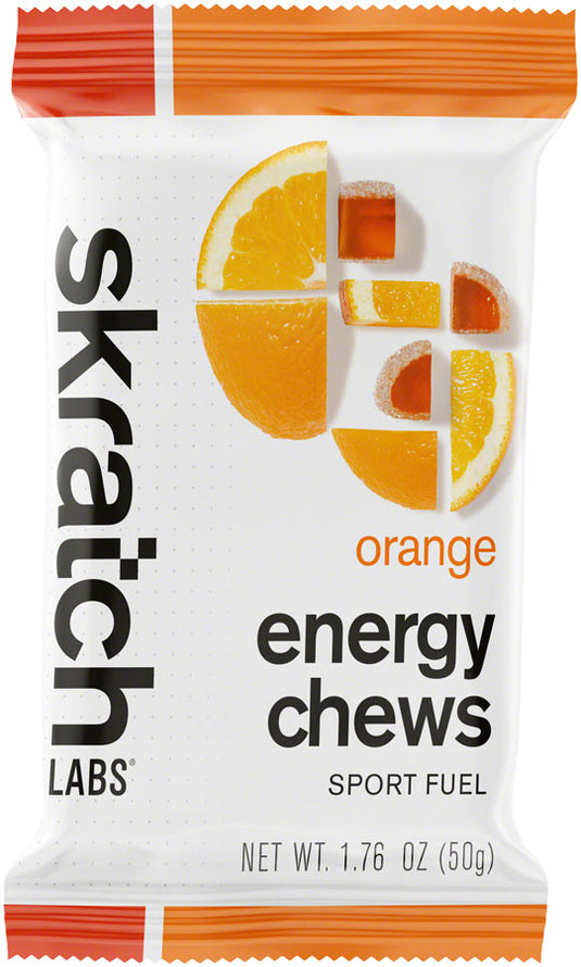 Skratch Labs Skratch Labs Sport Chews Sport Chews Orange Energy Chews Pack of  10