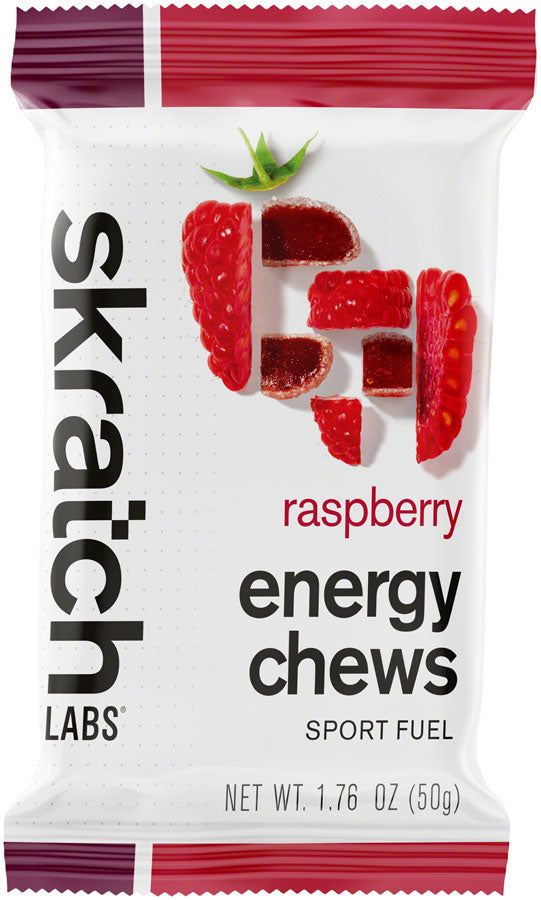Load image into Gallery viewer, Skratch Labs Skratch Energy Chews Sport Chews Raspberry Energy Chews Pack of  10
