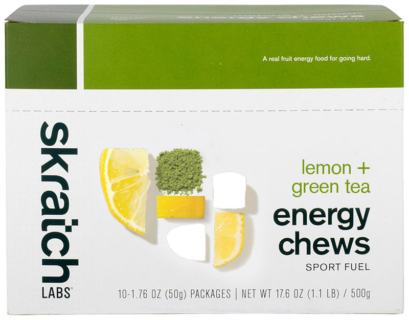 Load image into Gallery viewer, Skratch Labs Skratch Labs Sport Chews Sport Chews Matcha And Lemon Energy Chews
