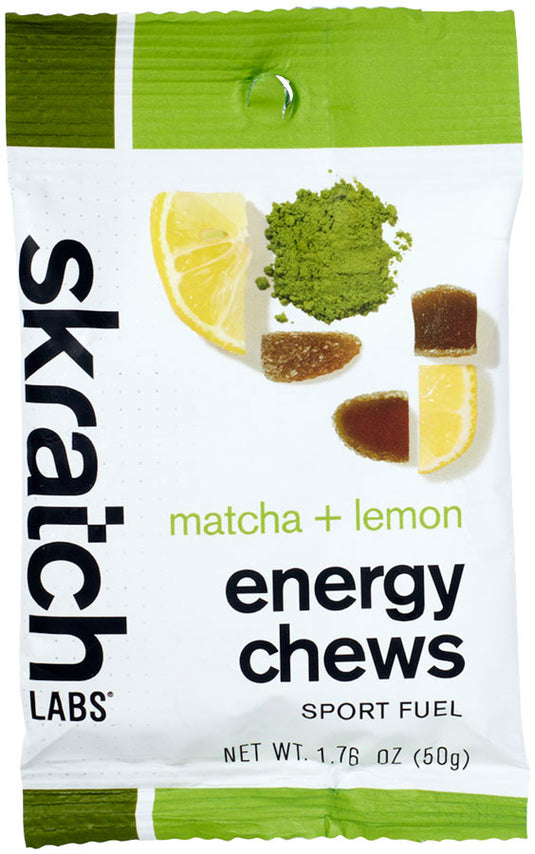 Skratch Labs Skratch Labs Sport Chews Sport Chews Matcha And Lemon Energy Chews