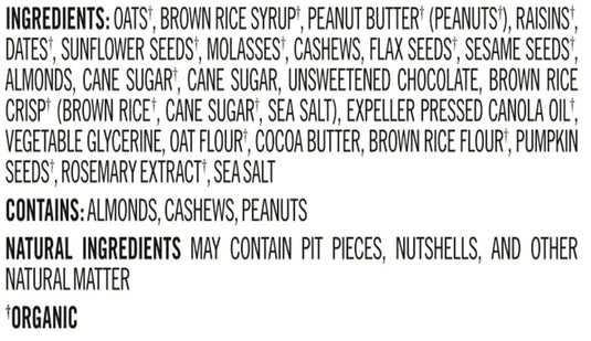 ProBar Meal Bar Original Blend Box of 12 Certified Organic and 100% Vegan