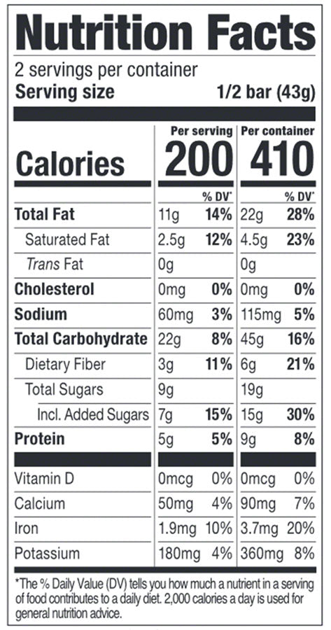 ProBar Meal Bar Oatmeal Chocolate Chip High Protein Omega's 3&6 Box of 12