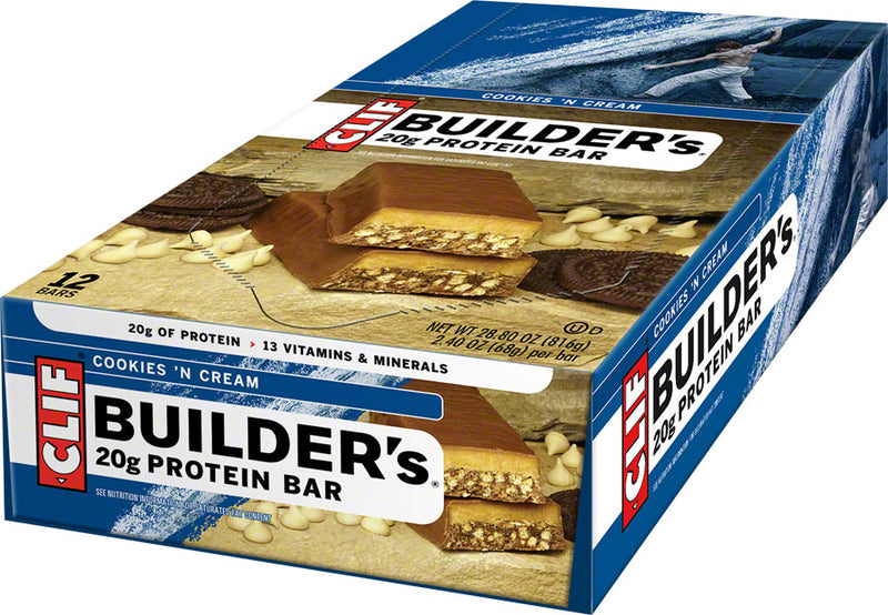 Load image into Gallery viewer, Clif-Bar-Builder's-Bars-Cookies-'n'-Cream-EB6251
