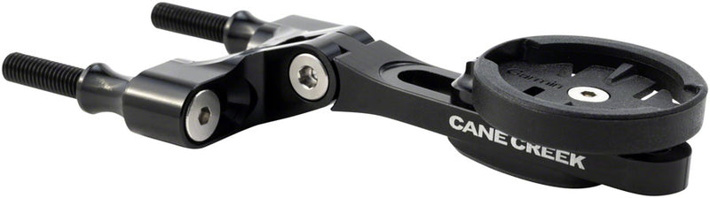 Load image into Gallery viewer, Cane Creek Garmin/Wahoo Mount, Computer Bike Mount, Stem mount, Aluminum, Black
