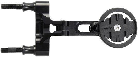 Cane Creek Garmin/Wahoo Mount, Computer Bike Mount, Stem mount, Aluminum, Black
