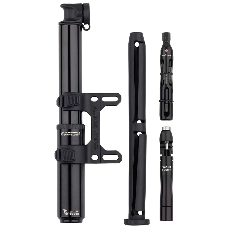 Load image into Gallery viewer, Wolf Tooth EnCase 85cc Pump with Tubeless Tire Plug - Waterproof, Lightweight MTB &amp; Gravel Compatible
