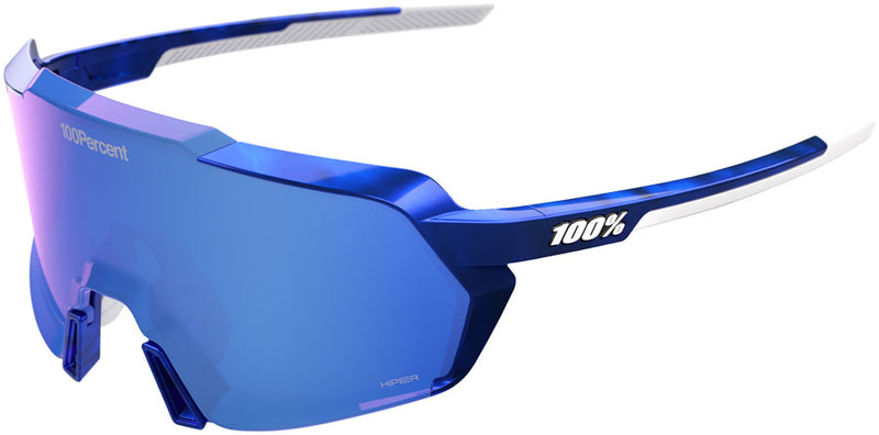 Load image into Gallery viewer, 100% Aerocraft Sunglasses - LE RBH Gloss Blue Holographic/Hiper Royal Blue Mirror Lens
