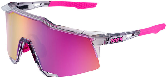 100% Speedcraft Sunglasses - Toyko Night/Purple Mirror Lens