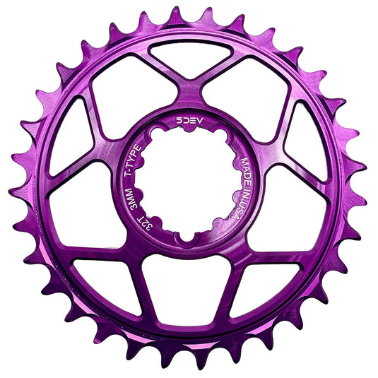 5Dev-Chainring-3-Bolt-DM-3mm-Offset-CNRG2140-Bicycle-Chainring