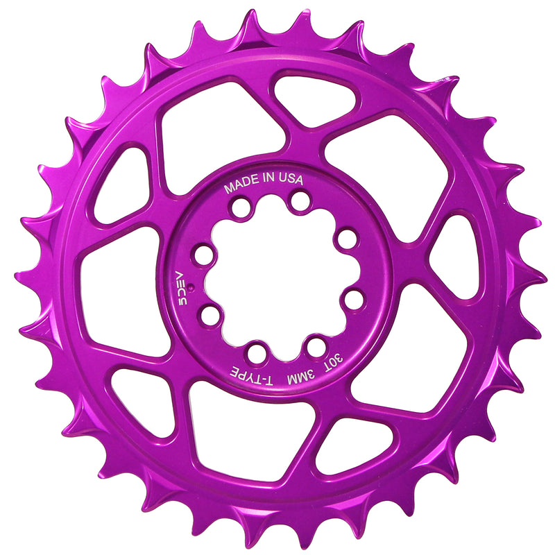 Load image into Gallery viewer, 5Dev-Chainring-8-Bolt-DM-3mm-Offset-CNRG2126-Bicycle-Chainring
