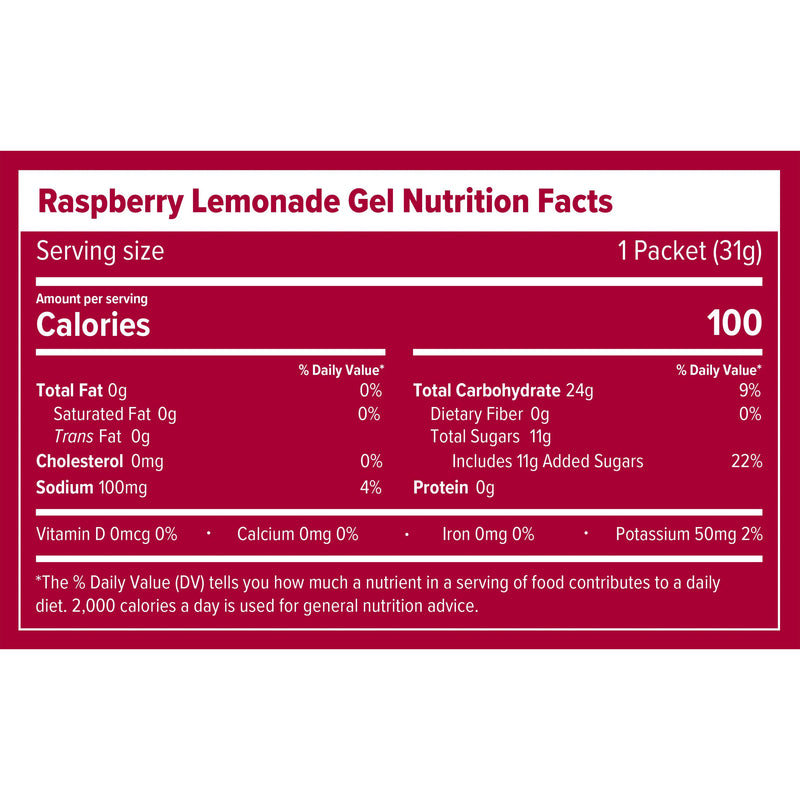 Load image into Gallery viewer, Honey Stinger Electrolyte Energy Gel, Raspberry Lemonade, 12/Count
