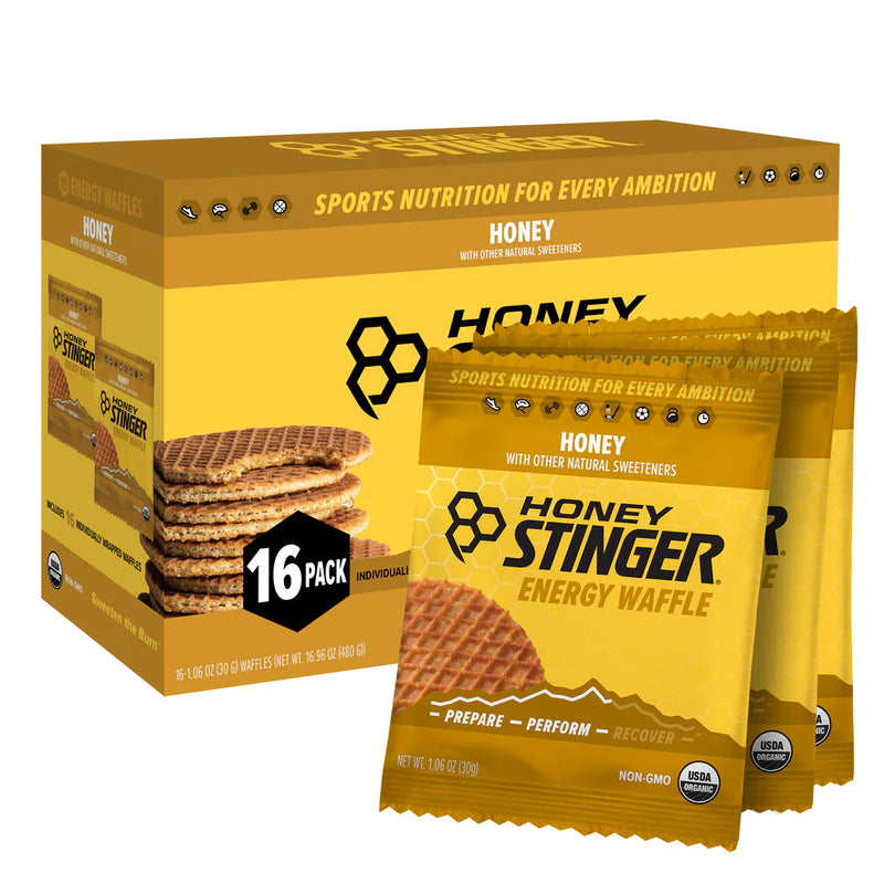 Load image into Gallery viewer, Honey Stinger Organic Stinger Waffle Box of 12 Energy Honey Box of 12 Yes
