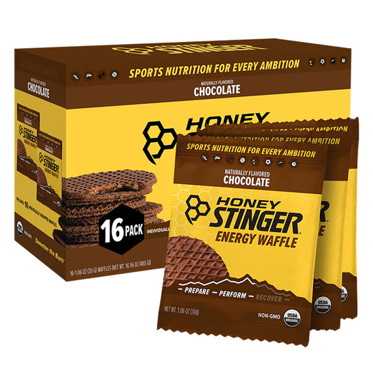 Honey Stinger Organic Stinger Waffle Box of 12 Energy Chocolate Box of 12 Yes