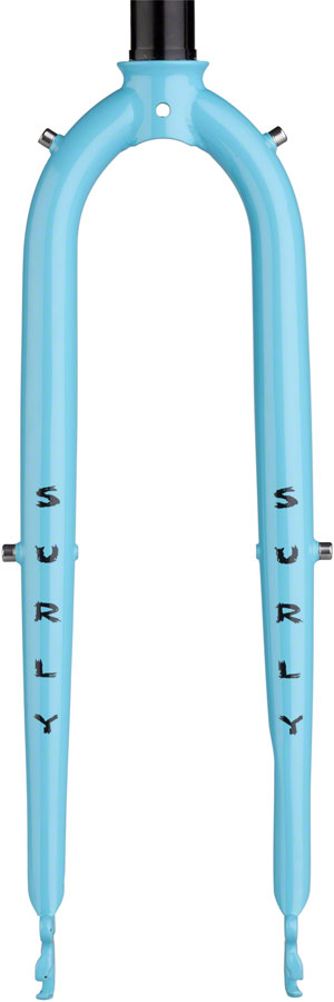Load image into Gallery viewer, Surly Preamble 650b Fork, 9x100mm, QR, 1-1/8" Straight Steerer, Steel, Skyrim Blue
