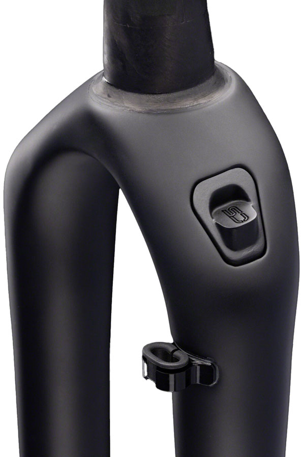Load image into Gallery viewer, Cane Creek Invert CS Gravel Suspension Fork - 700c, 40 mm, 12 x 100 mm, 45 mm Offset, Climb Switch, Matte Black
