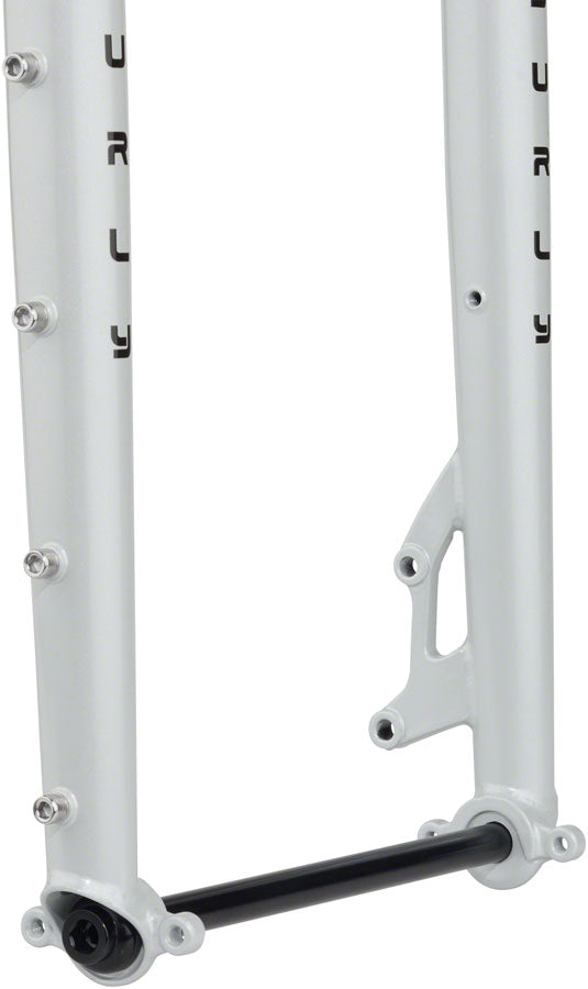 Load image into Gallery viewer, Surly Moonlander Fork - 24", Steel, 12 x 197mm, 1-1/8" Straight Steerer, Lunar Dust Gray
