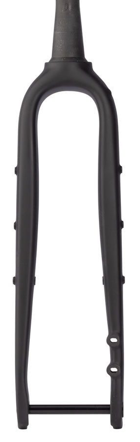 Load image into Gallery viewer, Salsa Waxwing Carbon V2 Fork - 700c/650b, 100x12mm Thru-Axle, 1-1/8" Tapered, Carbon, Flat Mount Disc, Black
