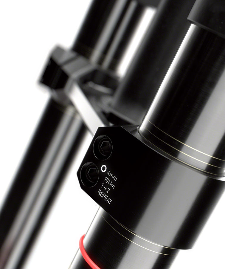 Load image into Gallery viewer, RockShox BoXXer Ultimate D1 Suspension Fork, 27.5'', DebonAir+ W/ButterCups, 200mm, 1-1/8'', 20x110mm Boost TA, Rake:
