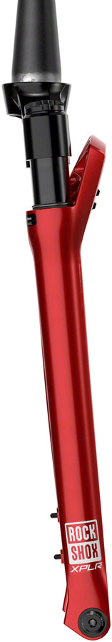 RockShox Rudy Ultimate XPLR A2, Suspension Fork, 700C, Solo Air, 40mm, 1-1/8''-1.5'', 12x100mm TA, Rake: 45mm, Red