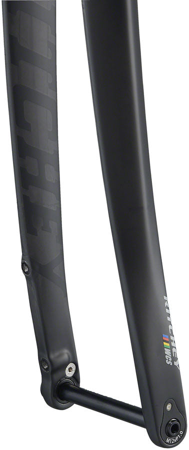 Load image into Gallery viewer, Ritchey WCS Carbon Gravel Fork 1-1/8" 47mm Rake QR12 Flat Mount 2020 Model

