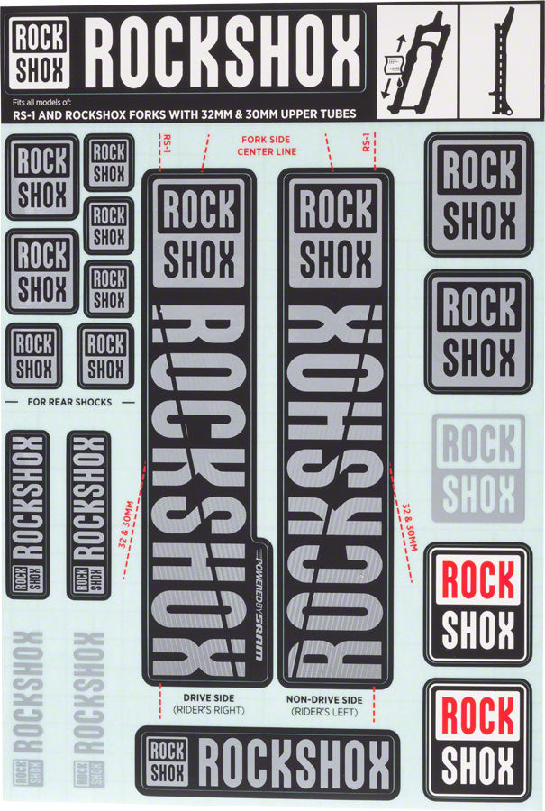 Load image into Gallery viewer, RockShox-Fork-Decal-Kits-Sticker-Decal-FK4056
