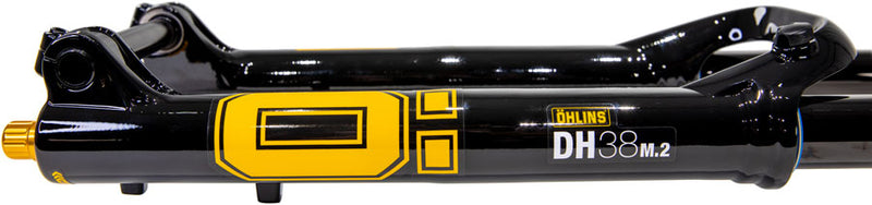 Load image into Gallery viewer, Ohlins DH38 m.2 Coil Suspension Fork - 29"/27.5", 200mm, 20mmx110mm DH Boost, TTX18 Damper, Coil Sprung, Gloss Black
