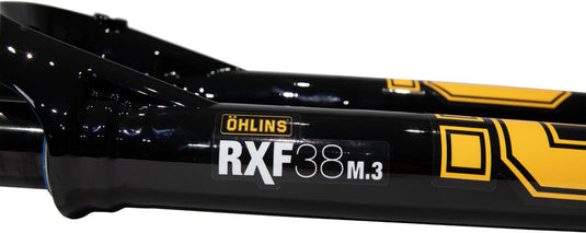 Ohlins RXF38 m.3 Suspension Fork - 29", 160mm, 15mm x 110mm, 44mm Offset, TTX18 Damper, Dual Adjust Air Spring, Gloss