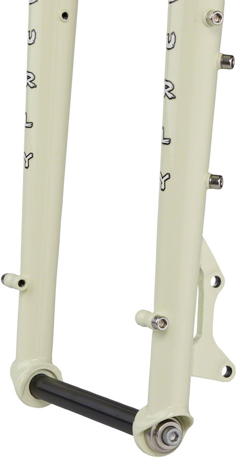 Surly Wednesday Fork - 26", 15x150mm Thru-Axle, 1-1/8" Straight Steerer, Steel, Key Lime Sneeze
