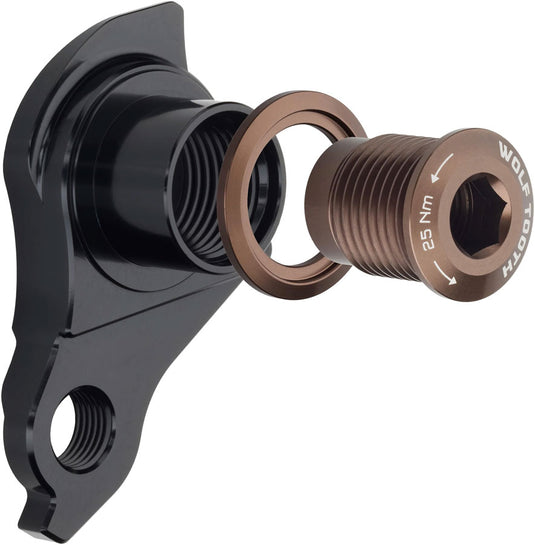 Wolf Tooth Universal Derailleur Hanger - For UDH Equipped Frames, Espresso