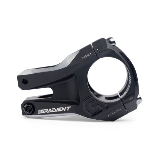 Full Speed Ahead Gradient 35/31.8 Alloy MTB Stem, 2D Forged AL6061, +6°, Bead BlastedAnodized Black