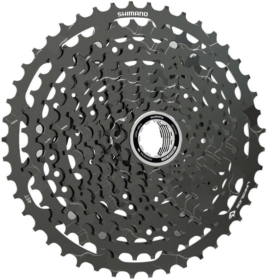 Shimano CUES CS-LG400-11 Cassette - 11-Speed, 11-45t, LINKGLIDE, Black