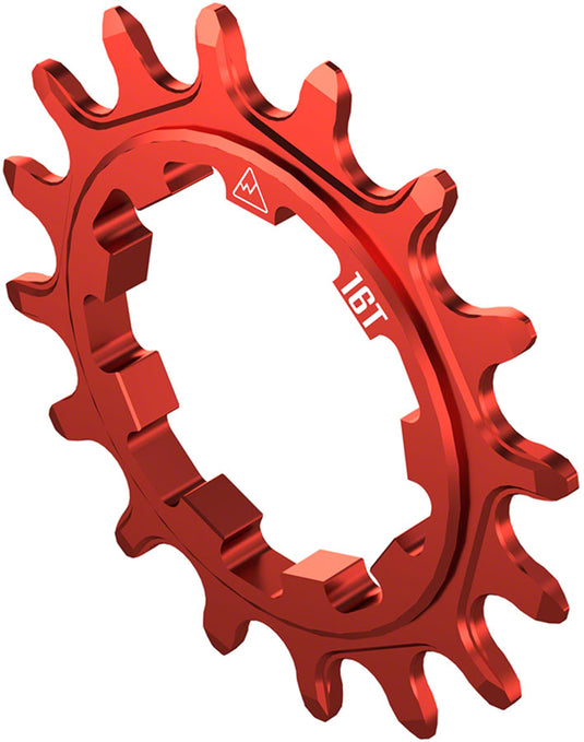 Wheels Manufacturing SOLO-SPEED Cog - 16t, Fits SOLO-SPLINE and SOLO-XD kits, Red