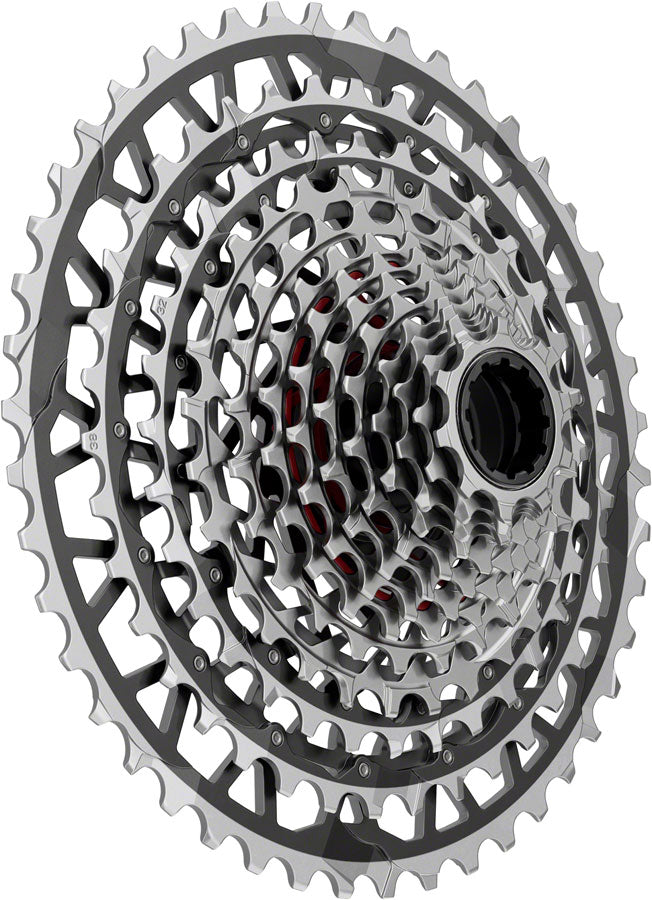 Load image into Gallery viewer, SRAM RED XPLR XG-1391 Cassette - 13-Speed, 10-46t, For XDR Driver, Black/Silver, E1

