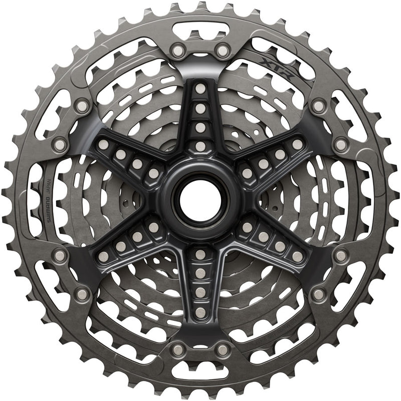 Load image into Gallery viewer, Shimano XTR CS-M9200-12 Cassette - 12-Speed, 9-45t, Hyperglide+, Micro Spline, Gray
