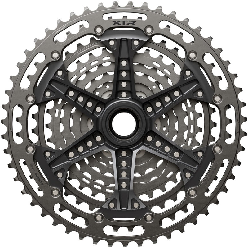 Load image into Gallery viewer, Shimano XTR CS-M9200-12 Cassette - 12-Speed, 10-51t, Hyperglide+, Micro Spline, Gray
